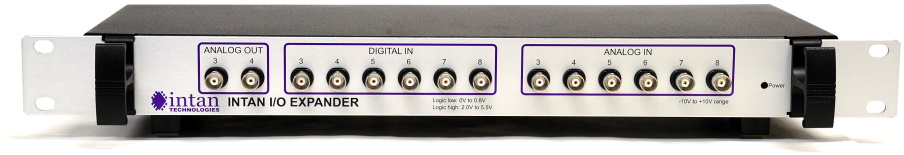 Intan I/O expander front panel