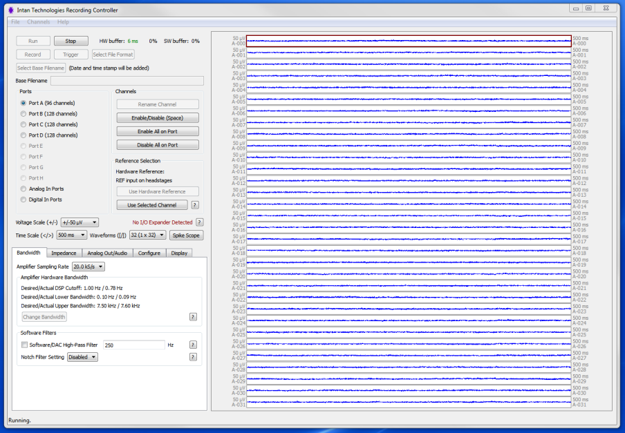 Intan recording controller software